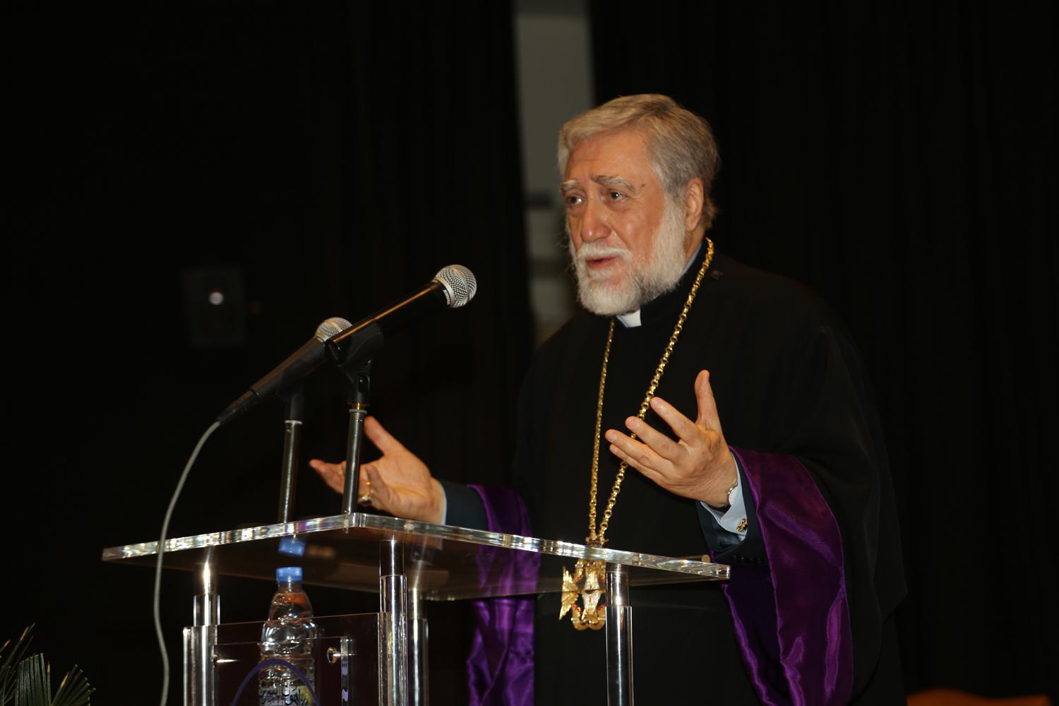 “THE ECUMENICAL MOVEMENT IS IN SEARCH OF NEW IDENTITY AND SELF-ARTICULATION” H.H. ARAM I