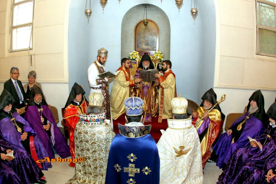 Ordination and Consecration of Bishops in Antelias