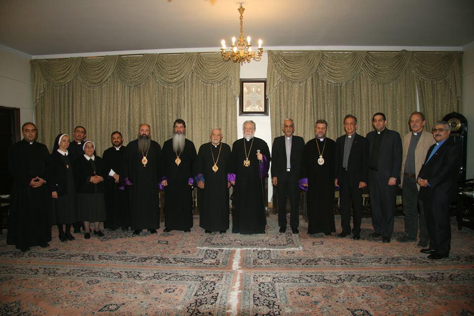 His Holiness Aram I Meets the Heads of Christian Communities in Iran