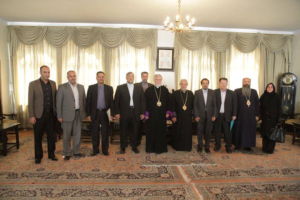 Catholicos Aram I Meets in Tehran with the Leadership of the Interreligious and Intercultural Dialogue Organization of the Islamic Republic of Iran