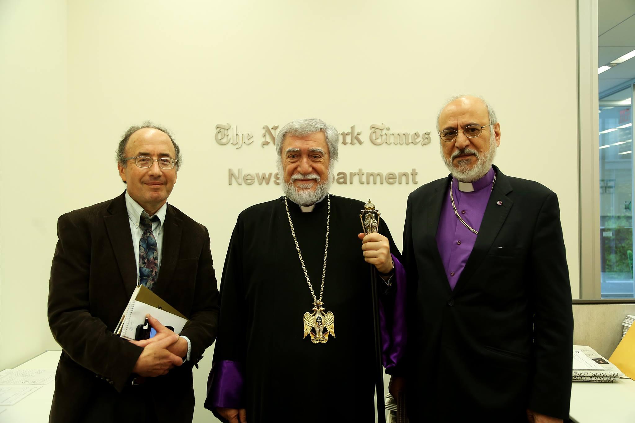 Armenian Church Leader His Holiness Aram I Speaks on Suit to Reclaim Seized Property