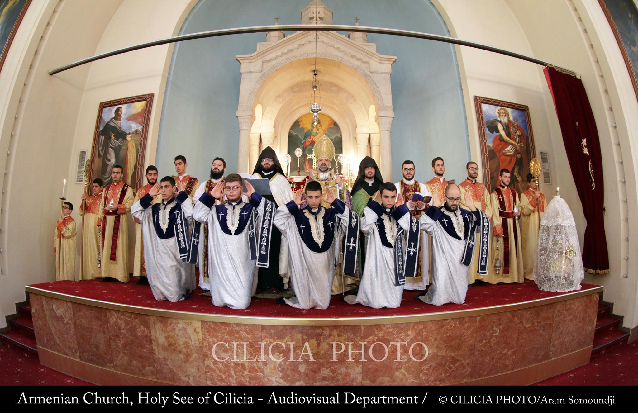 Ordination of Deacons in Antelias